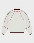 WHITE 6SNOW CREWNECK