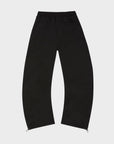 BLACK COA EMBROIDERY JOGGERS