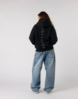BLACK VERTEBRA ZIP