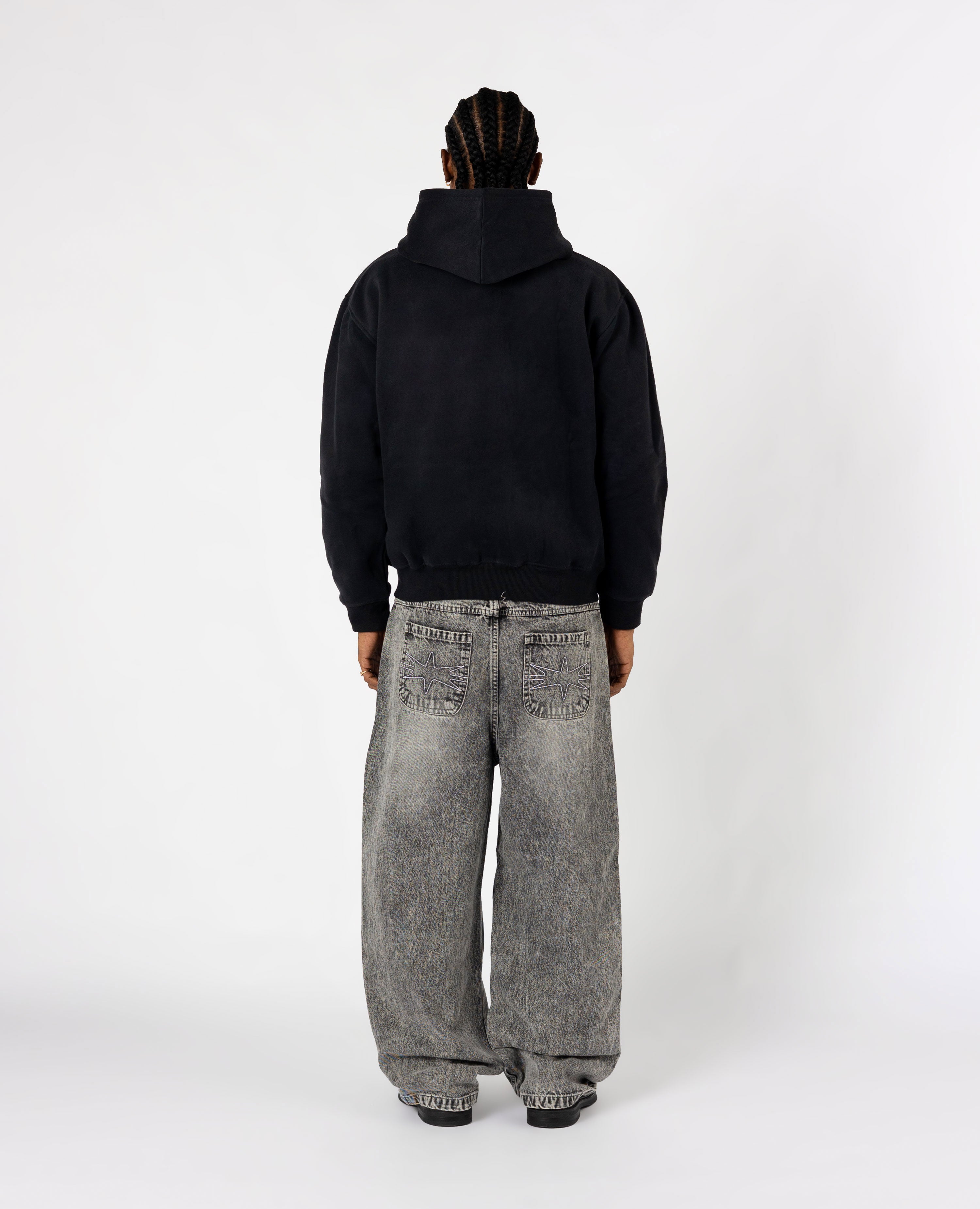 定価以下 24aw DESCENDANT SPYHOP HOODY BLACK DESCENDANT/CACHALOT ZIP HOODY (BLACK)