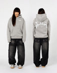 GREY CURB HOODIE