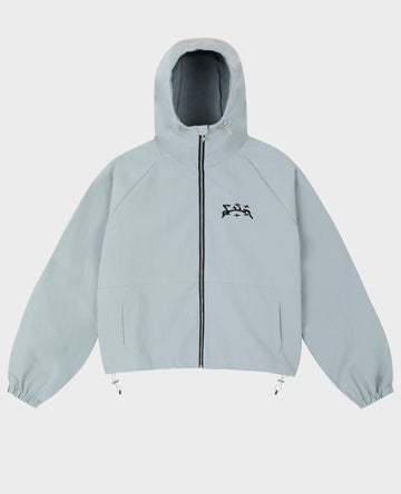 BLUE WINDBREAKER JACKET