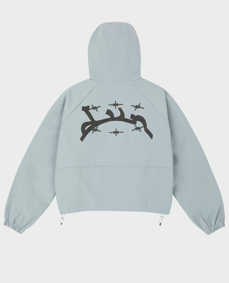 BLUE WINDBREAKER JACKET