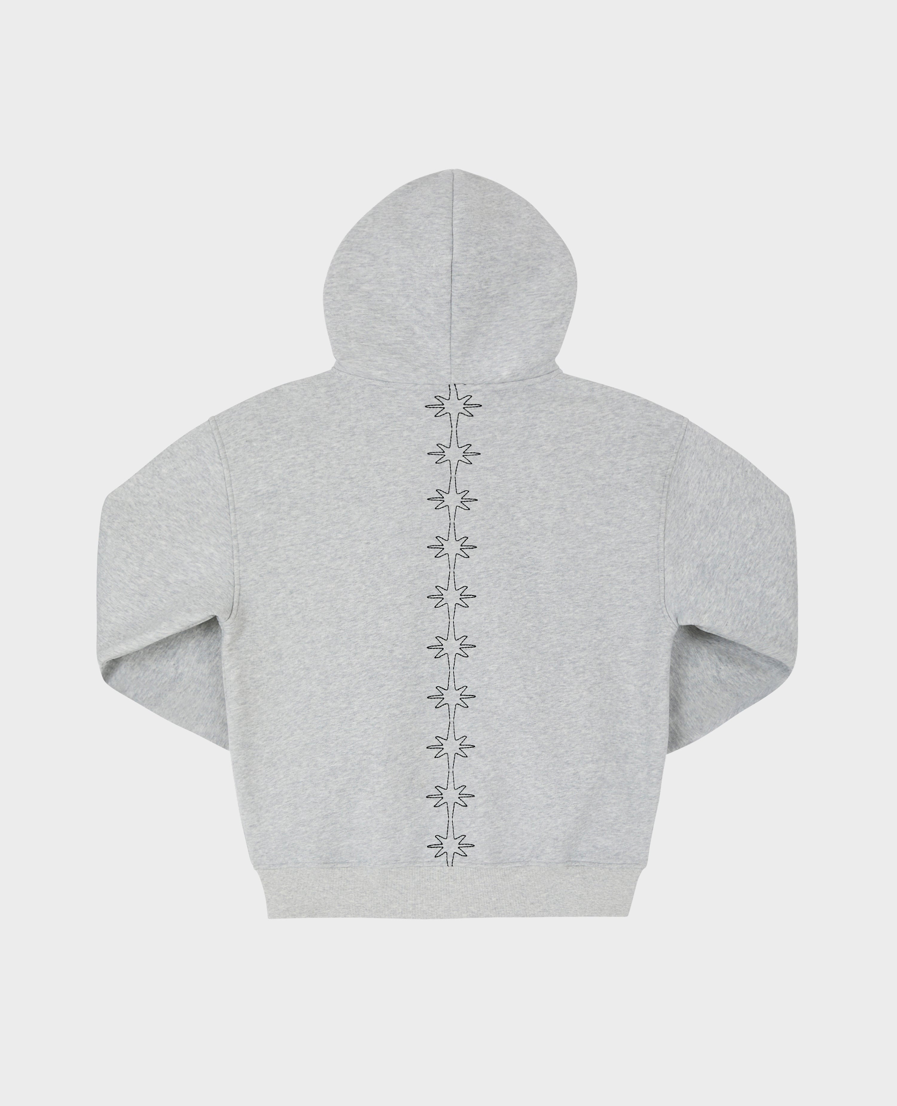 GREY VERTEBRA ZIP
