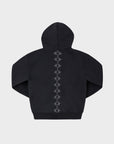 BLACK VERTEBRA ZIP