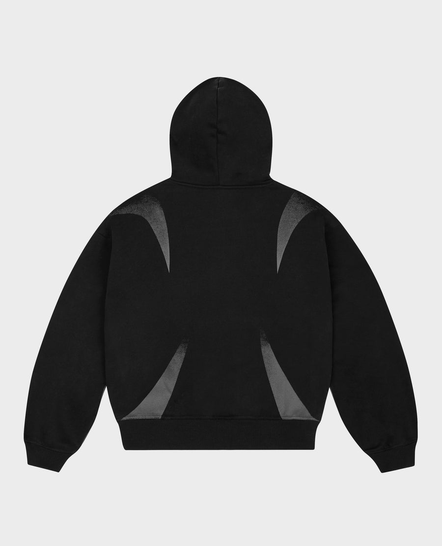 BLACK RALLY HOODIE