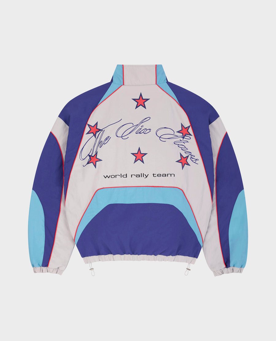 WHITE RALLY TRACKSUIT JACKET