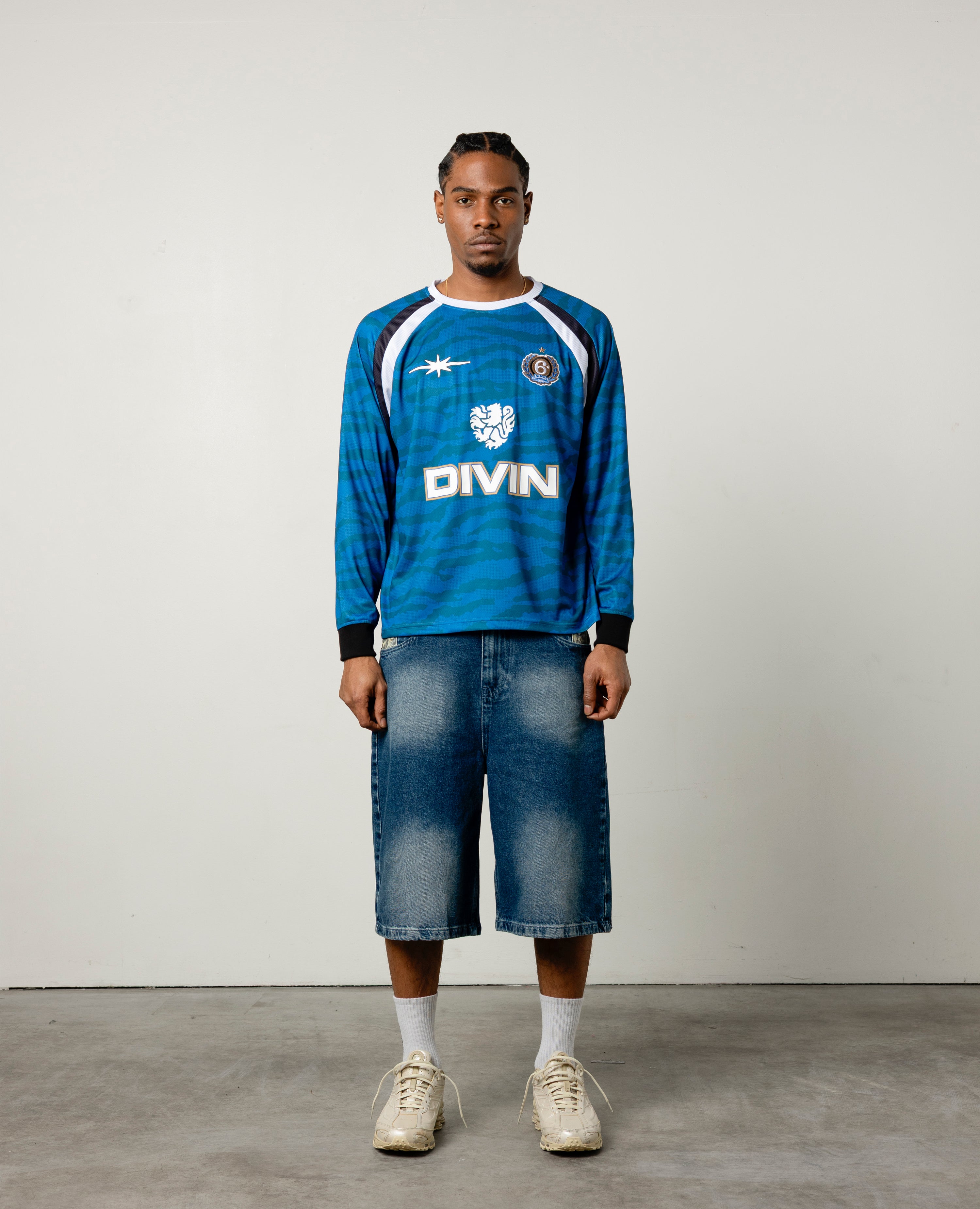 BLUE ANIMALS JERSEY LONGSLEEVES
