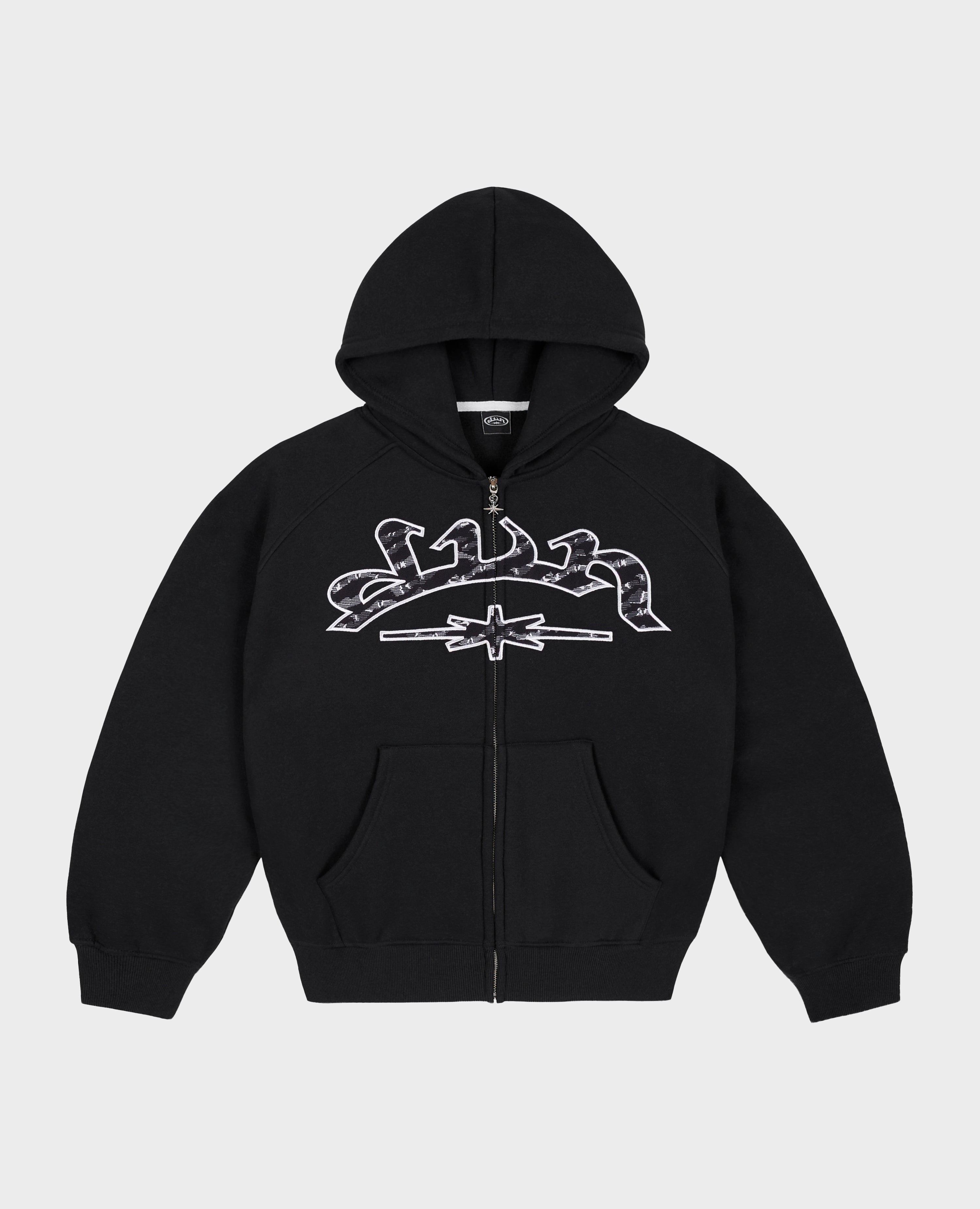 BLACK ANIMALS ZIP