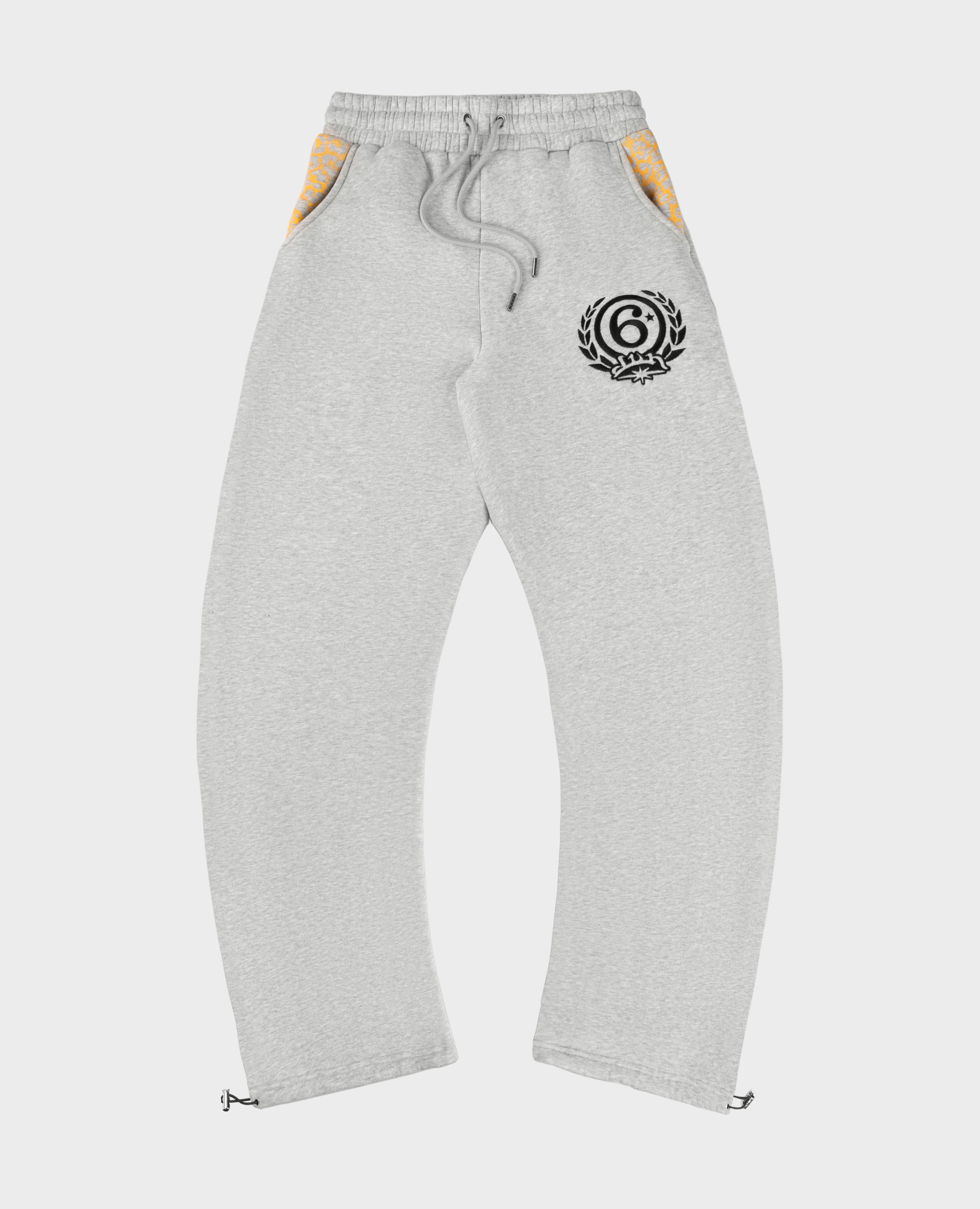 GREY LEOPARD JOGGER