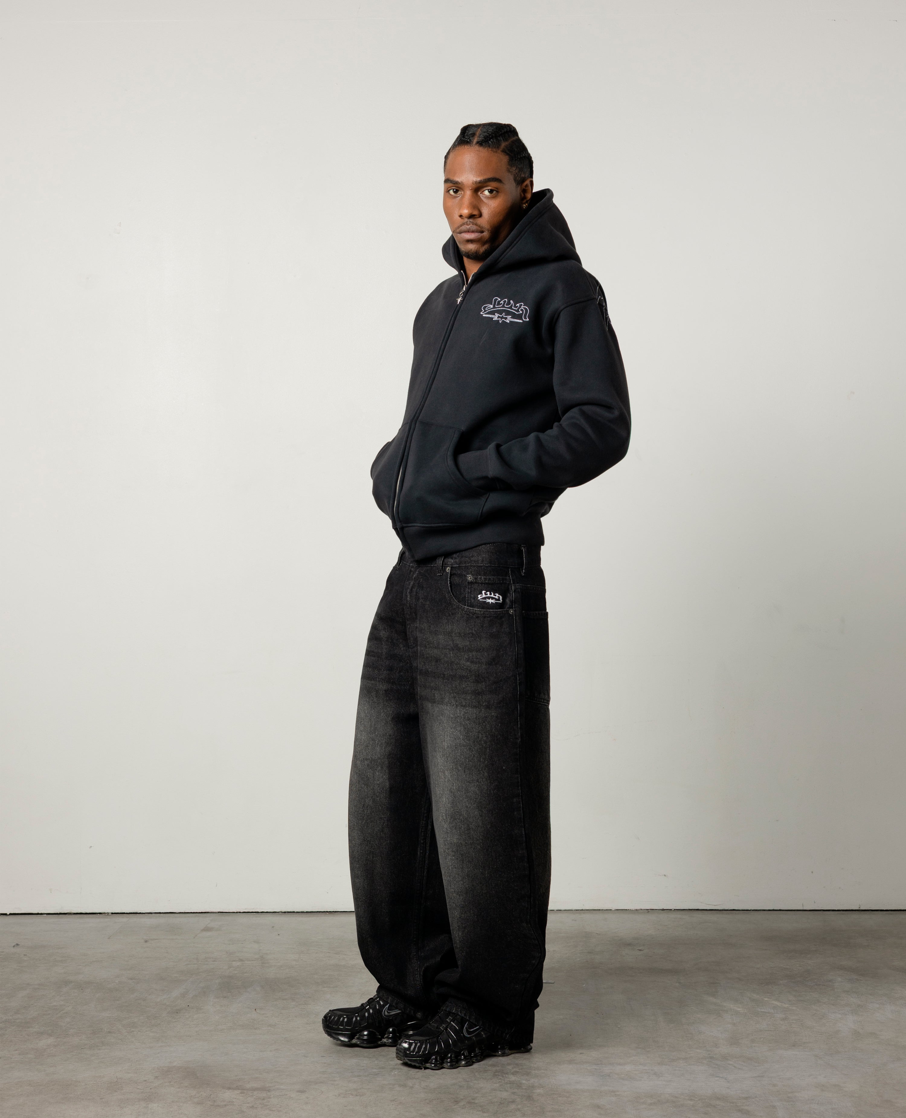BLACK FLANDRES BLAZON ZIP
