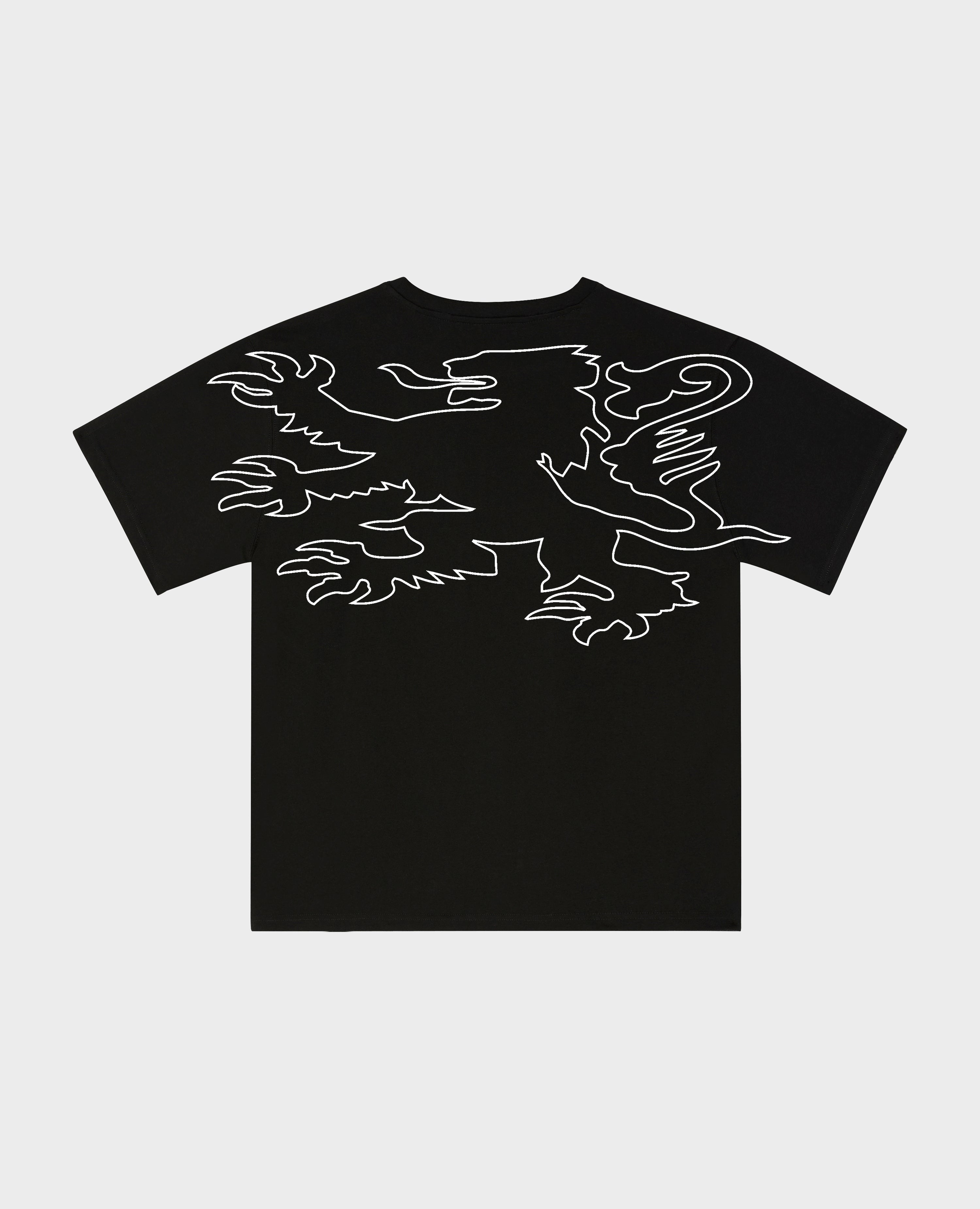 BLACK FLANDRES BLAZON T-SHIRT