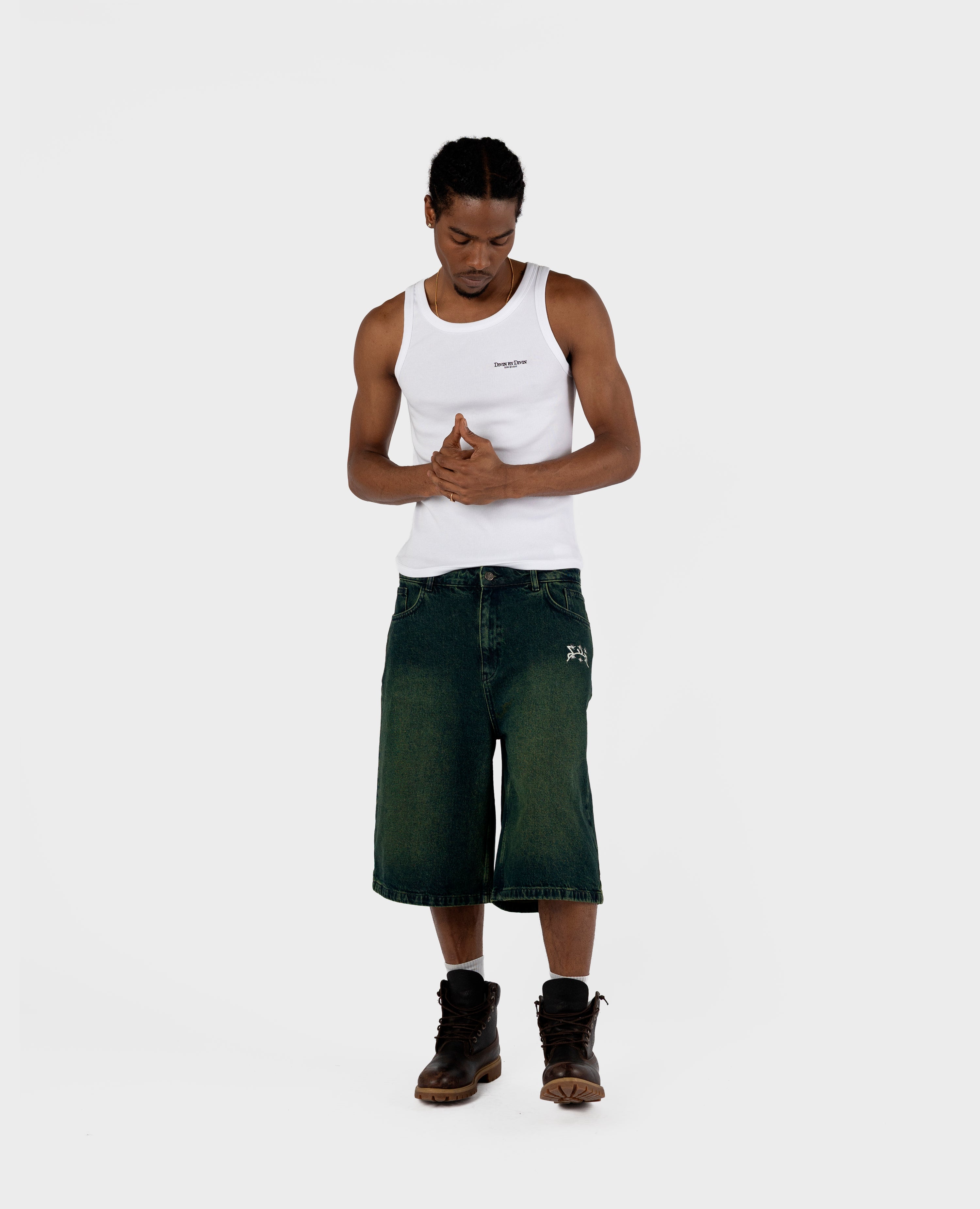 WHITE TANK TOP