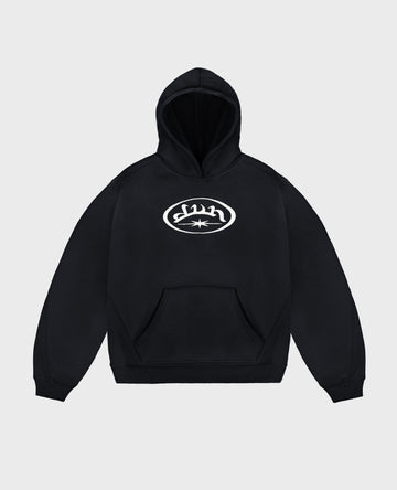 BLACK COMPASS HOODIE