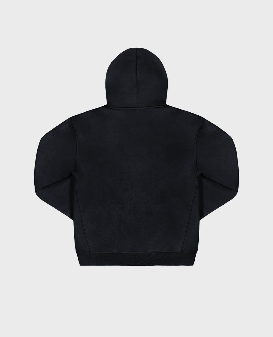 BLACK COMPASS HOODIE