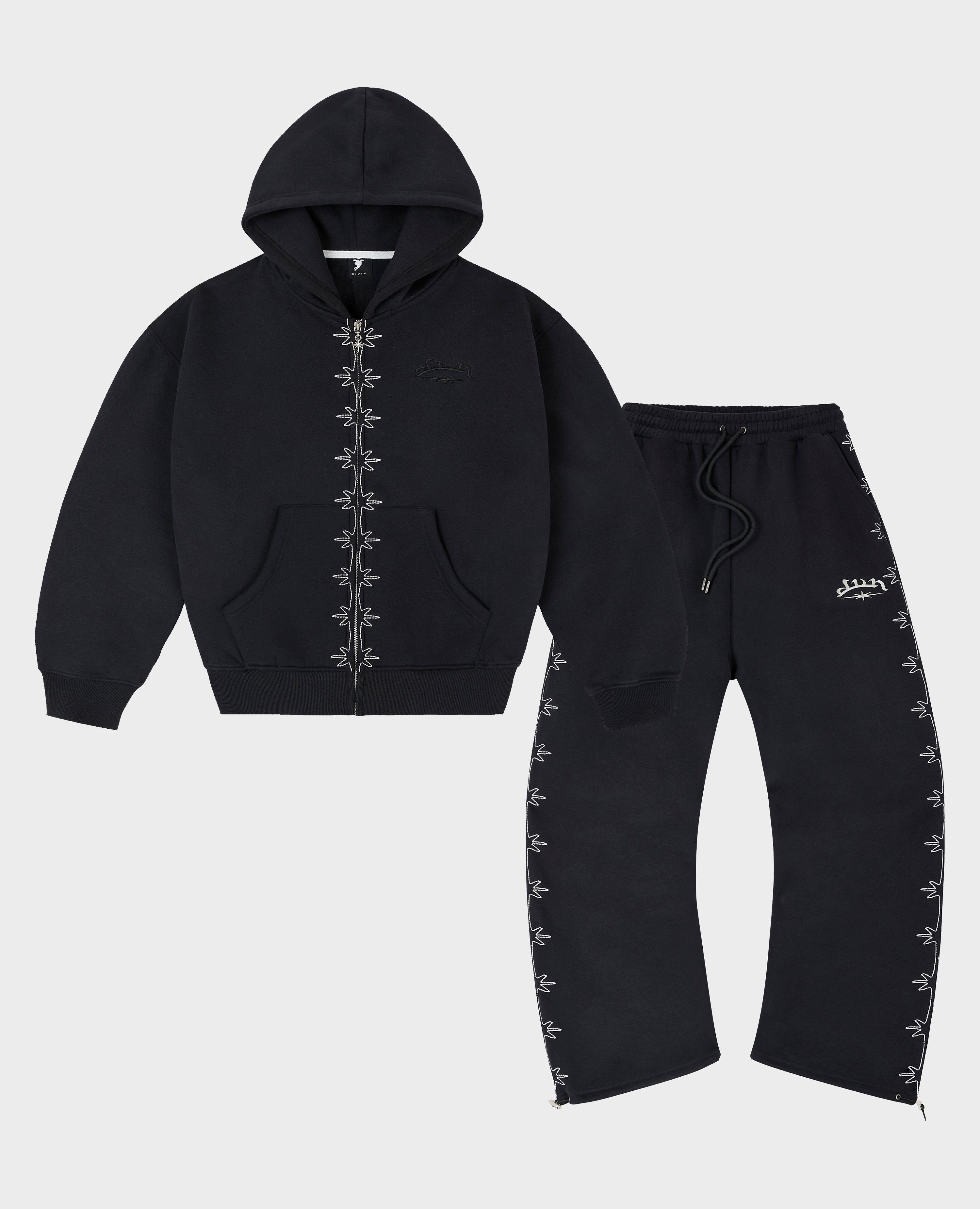 BLACK VERTEBRA SET
