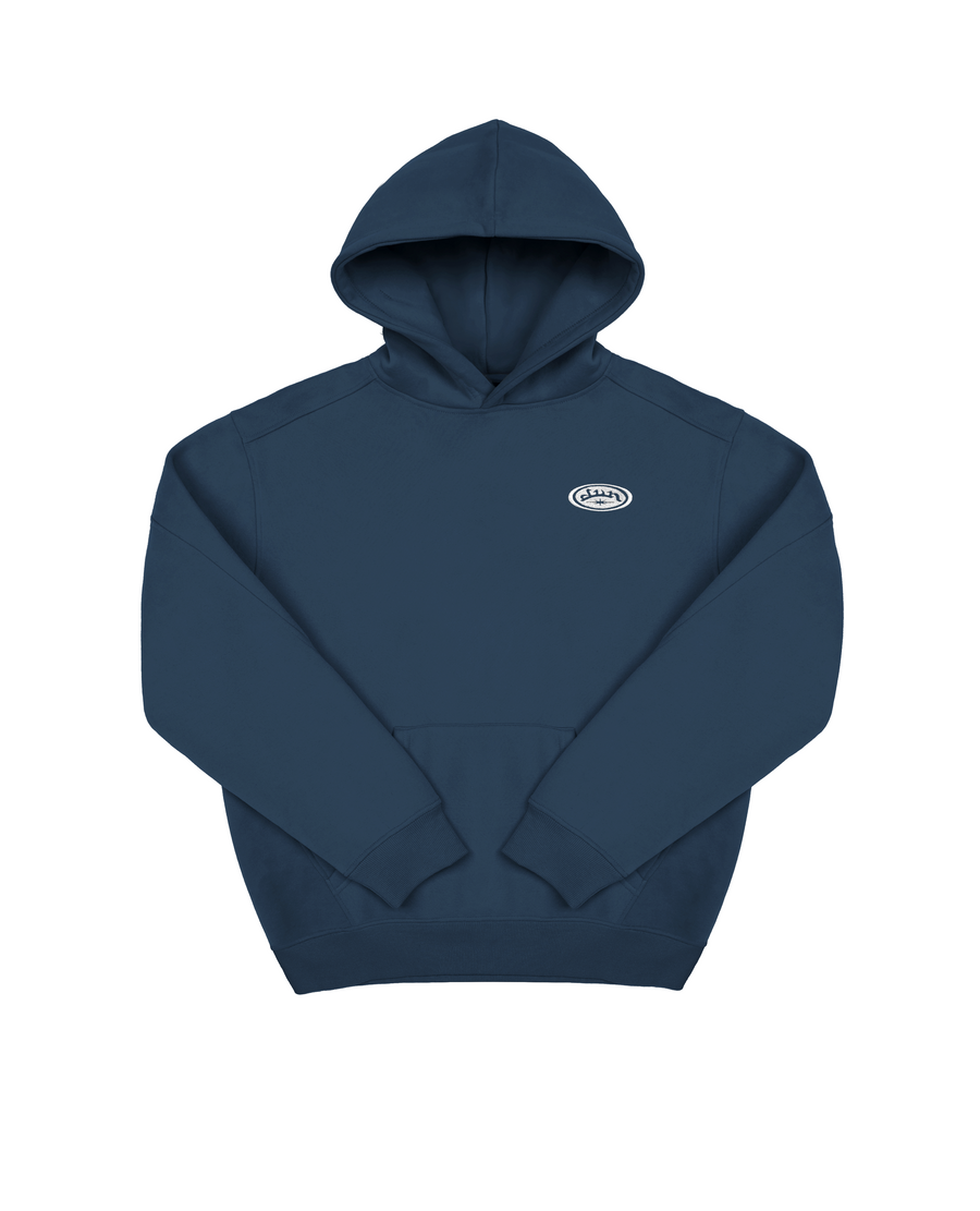 COMPASS NIGHT BLUE HOODIE