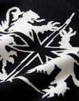 BLACK BLASON KNIT