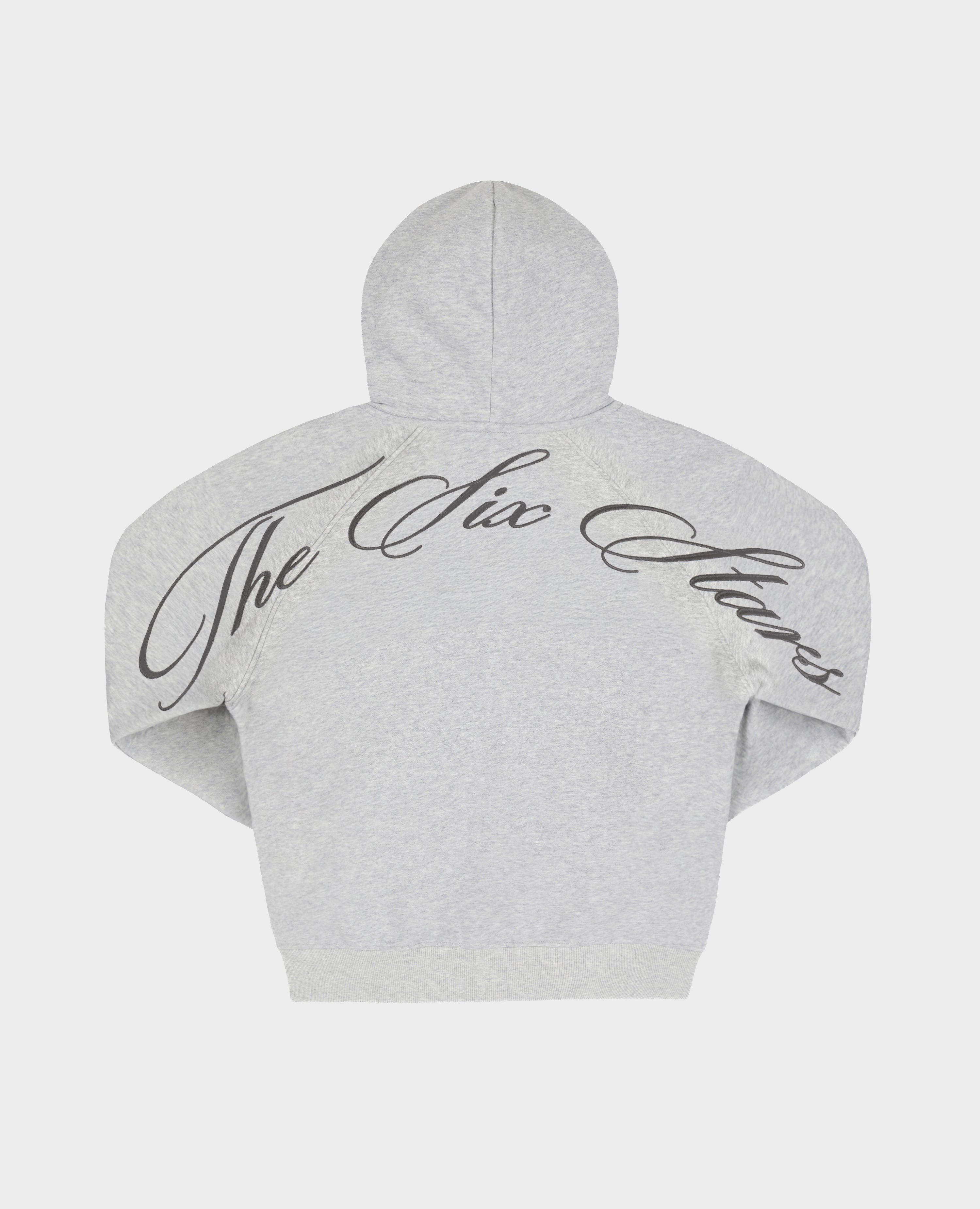 THE SIX STARS ZIP - GREY