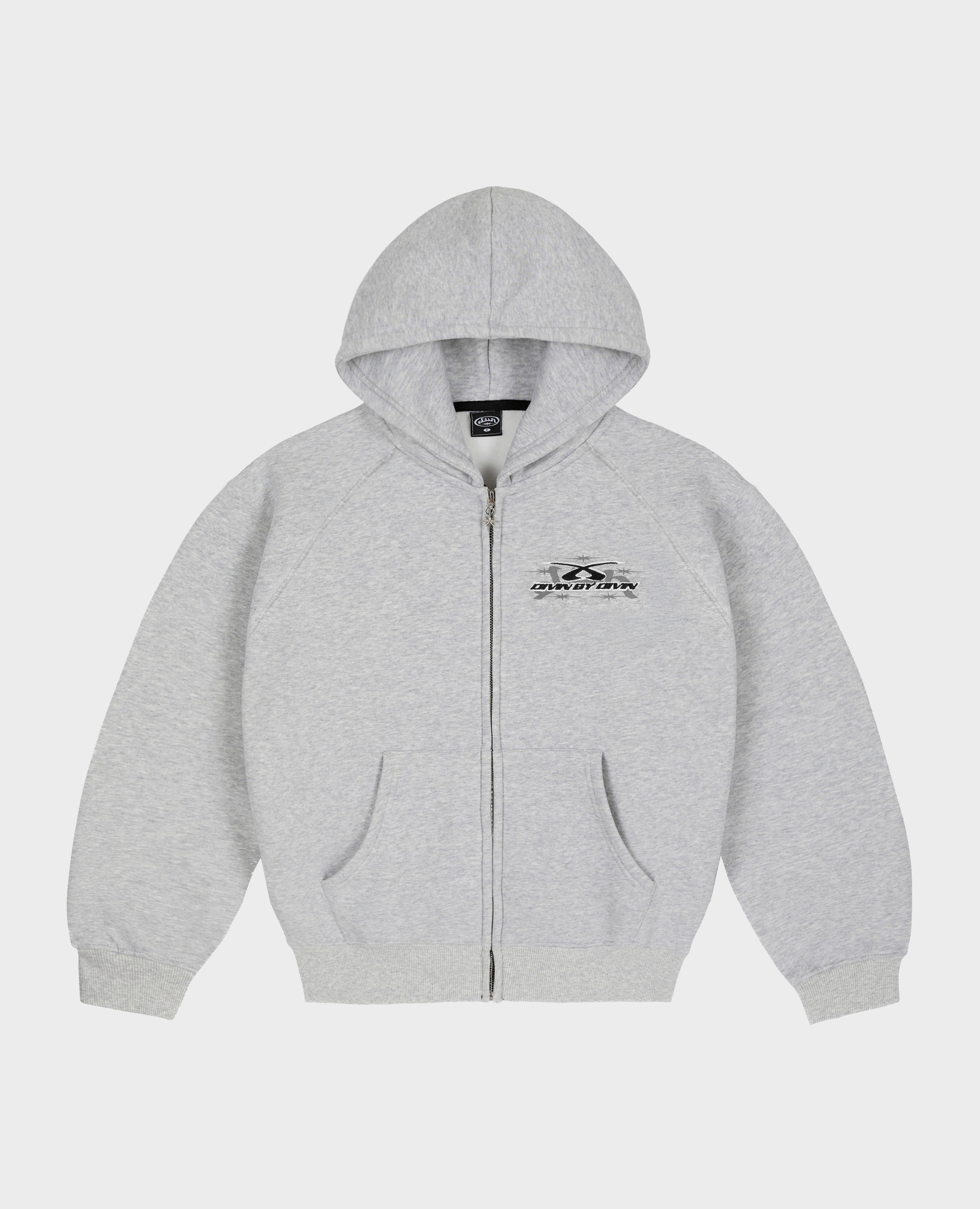THE SIX STARS ZIP - GREY