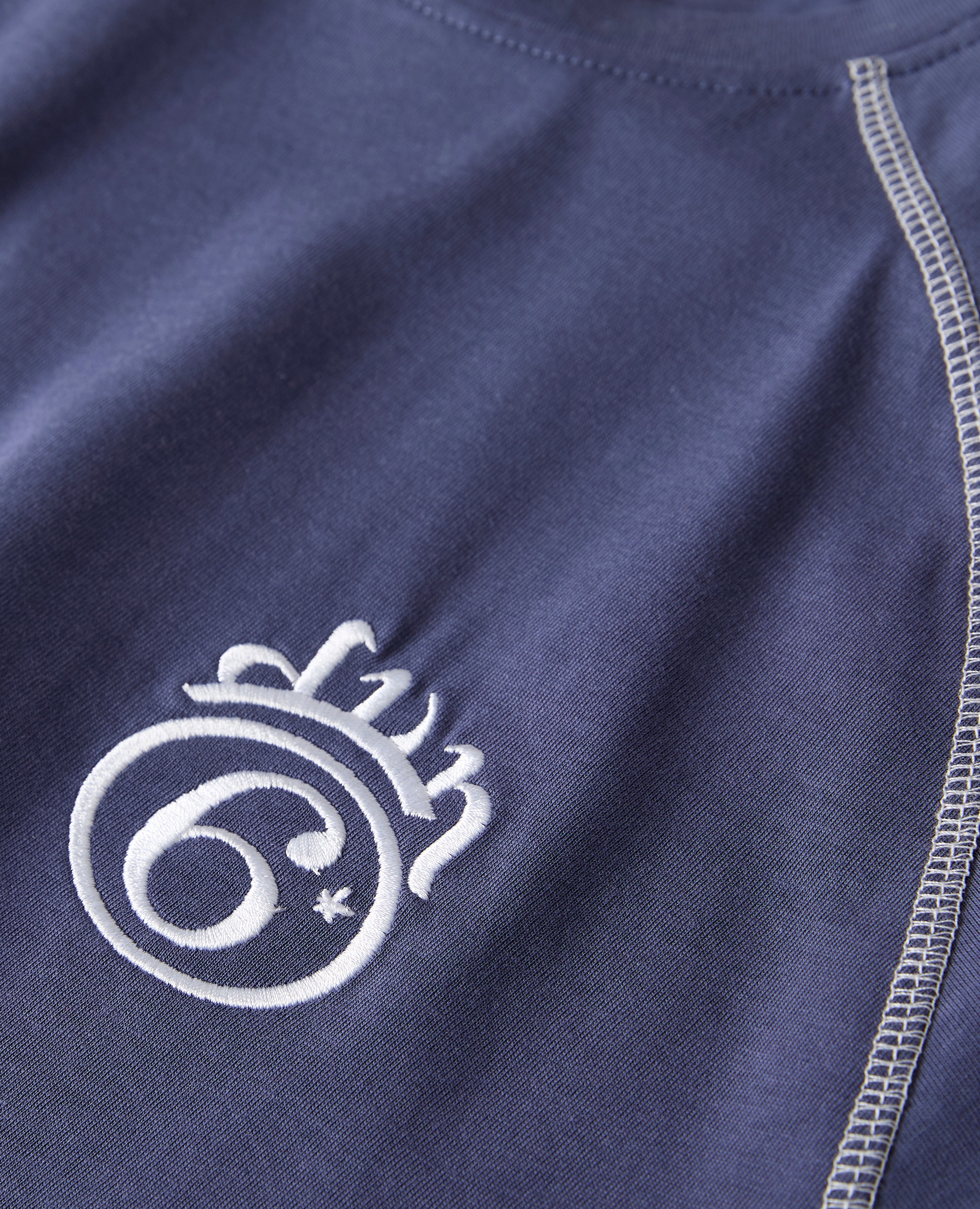 DARKBLUE 6STARS TECH TEE