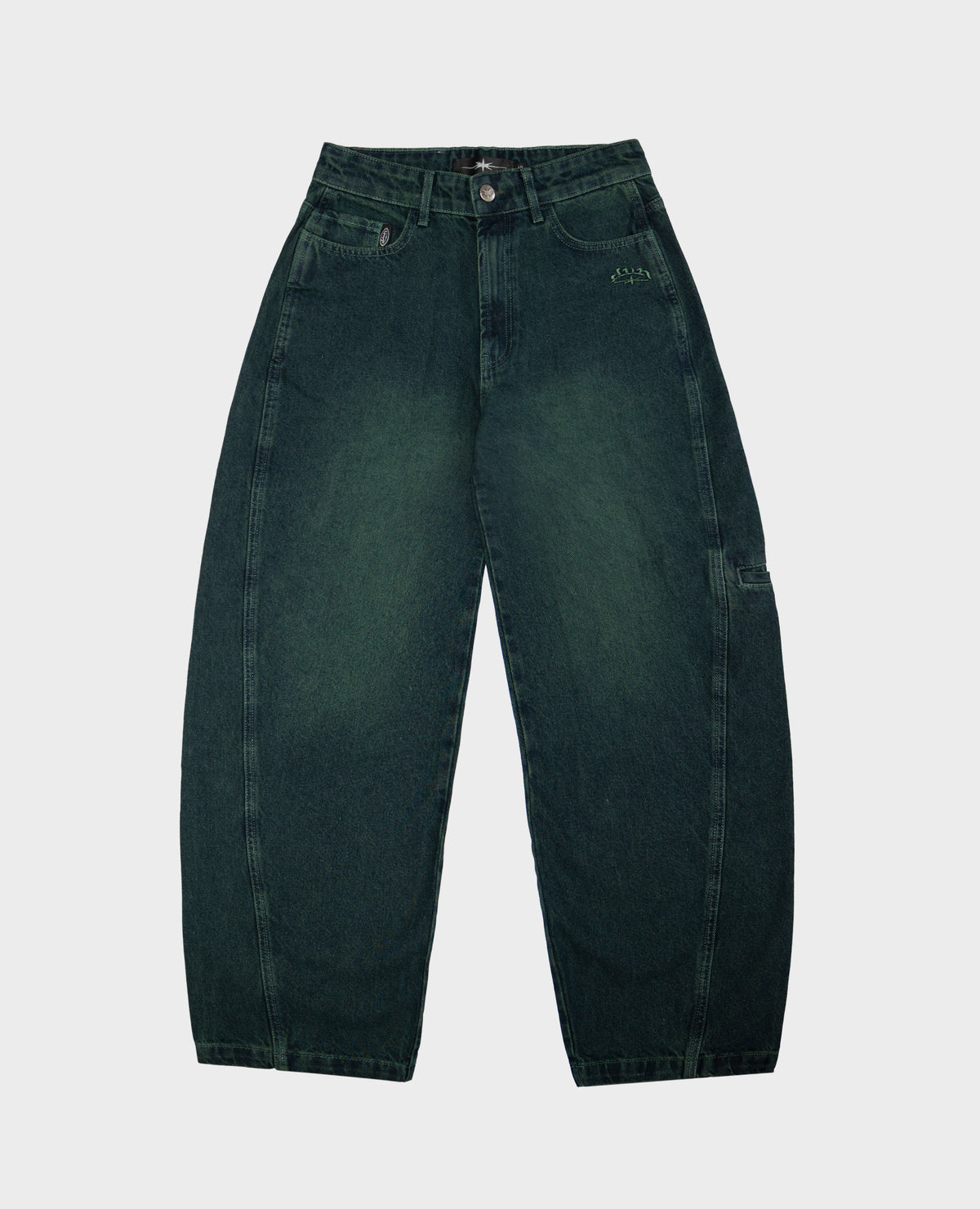 WOMENS BLUE SIDE POCKET DENIM