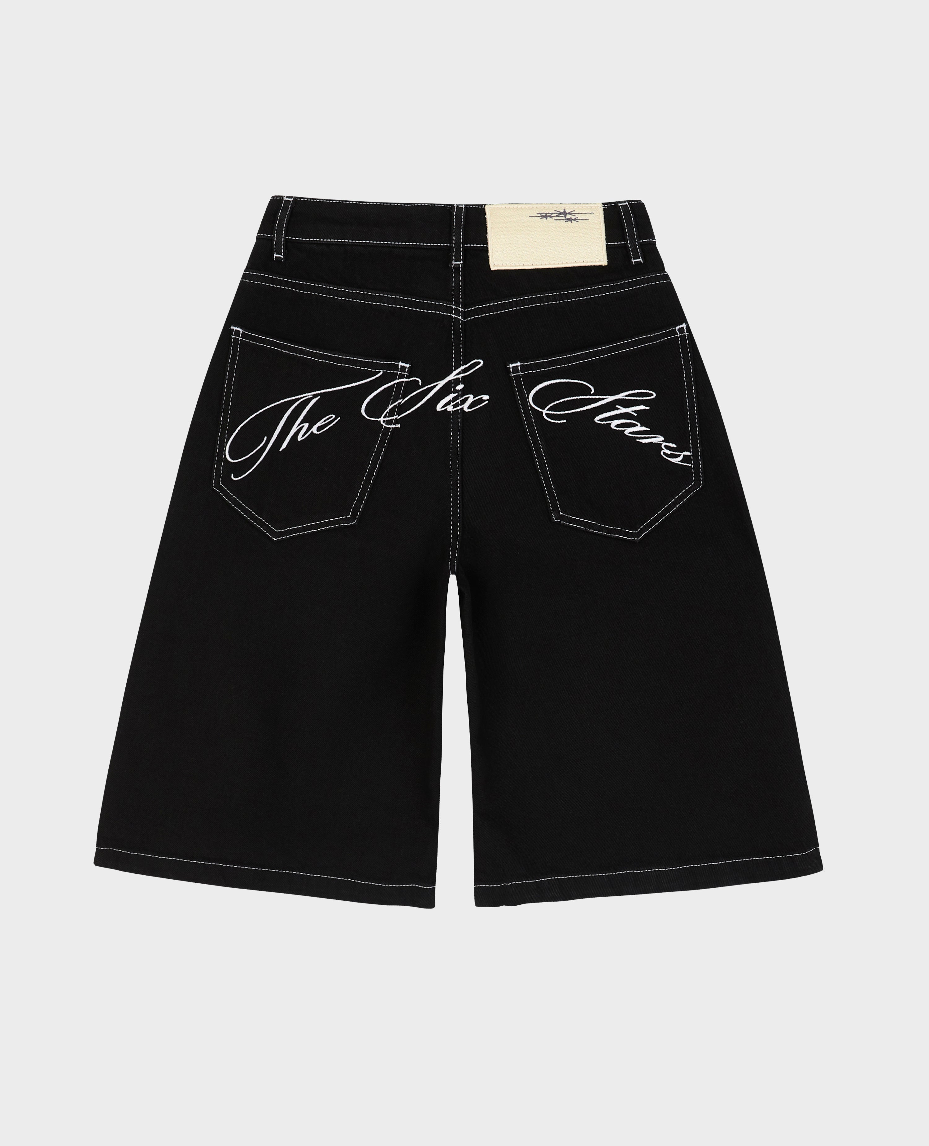 WOMENS THE SIX STARS JORT BLACK