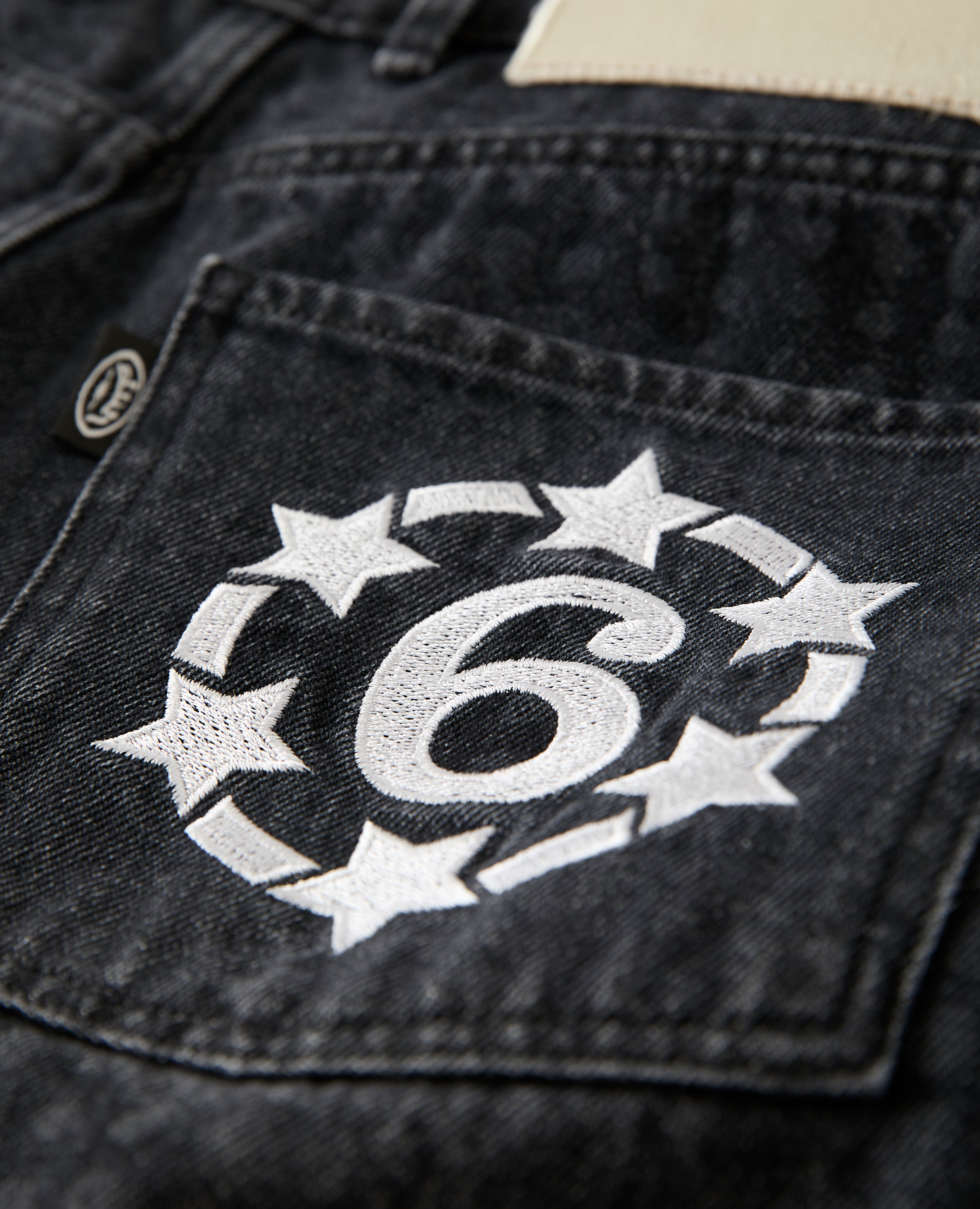 BLACK CAMO 6SNOW DENIM