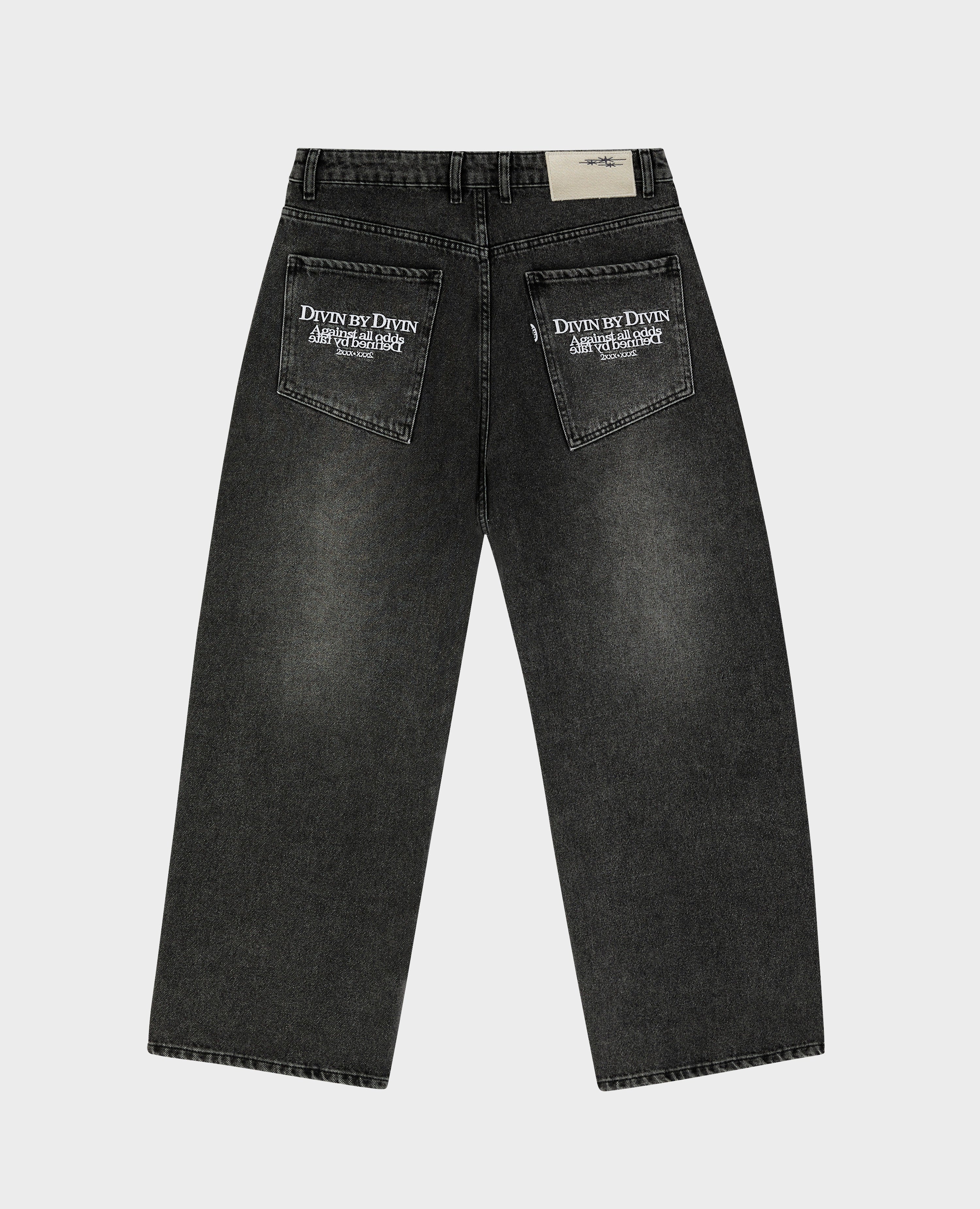 BLACK SHARP DENIM