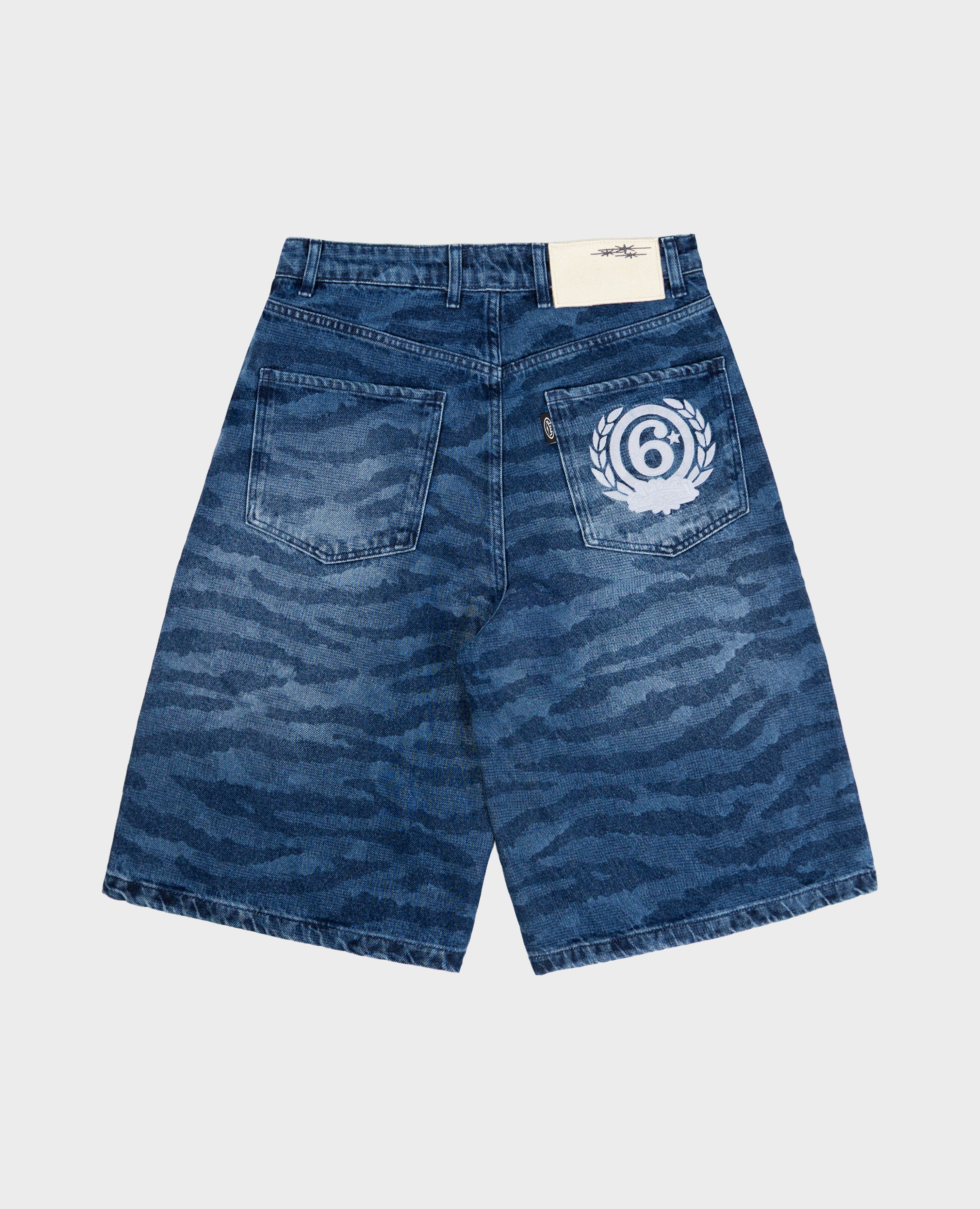 Blue Tiger Denim Jort