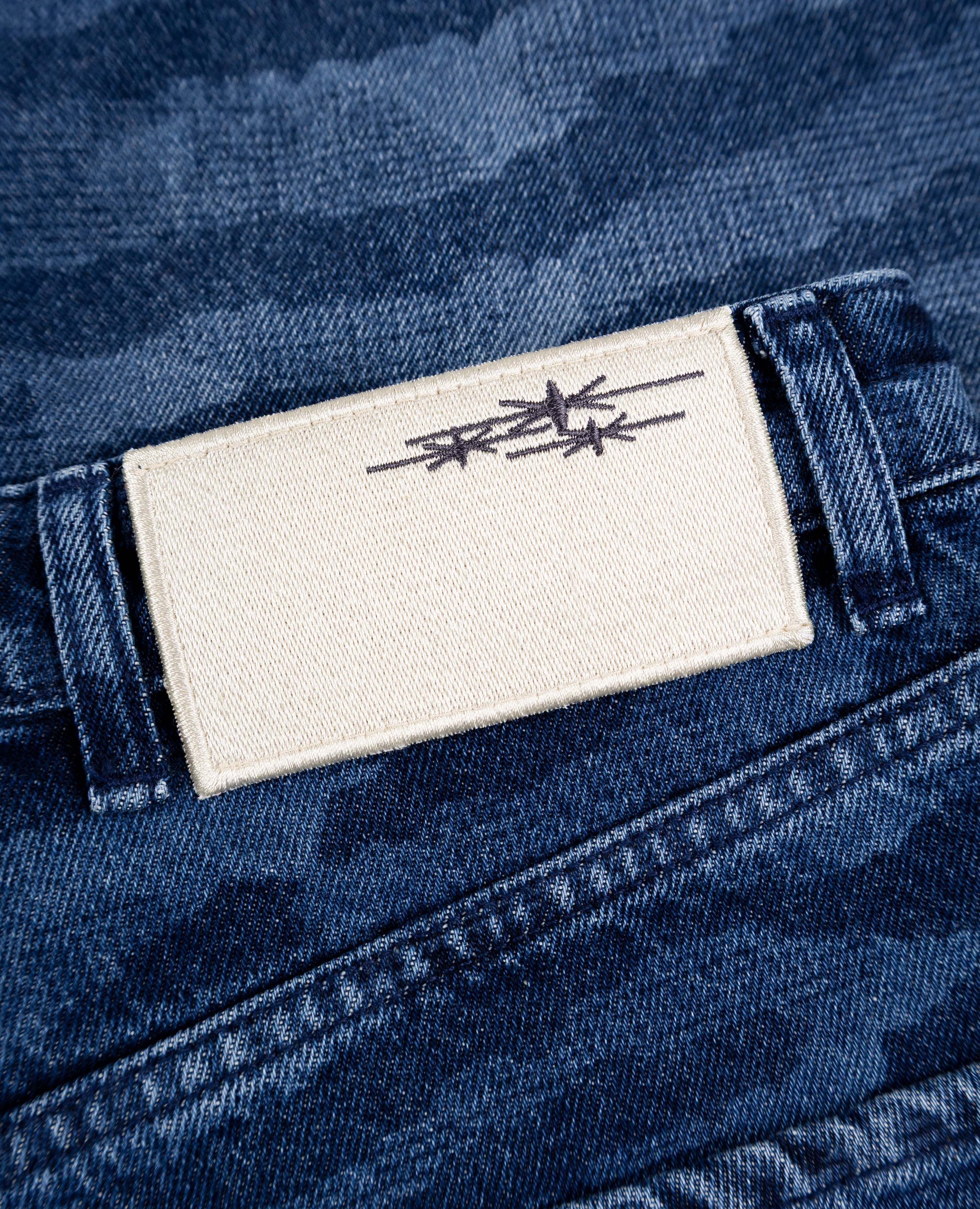 Blue Tiger Denim Jort