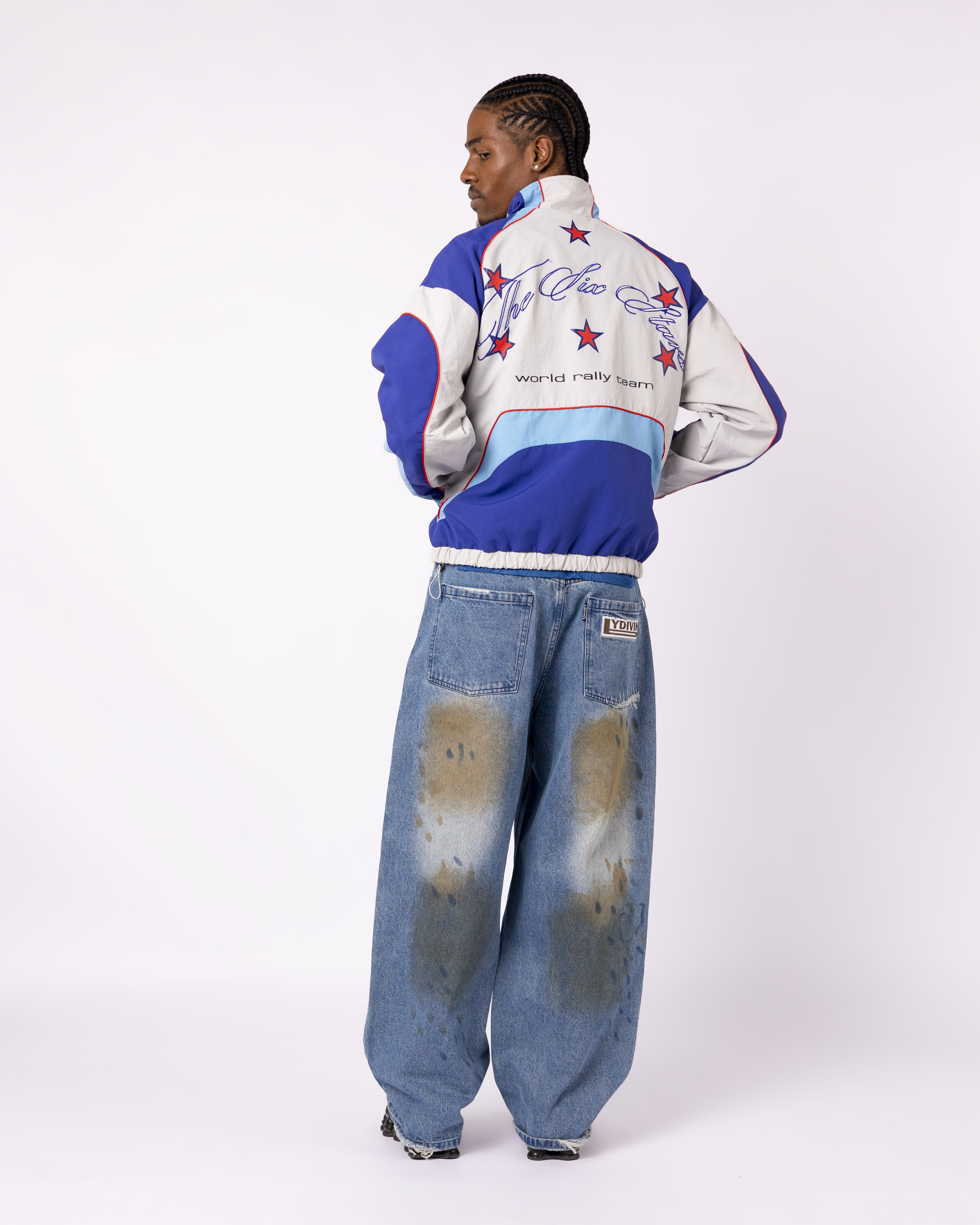 WHITE RALLY TRACKSUIT JACKET