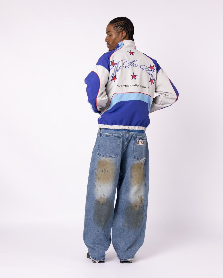 WHITE RALLY TRACKSUIT JACKET