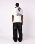 BLACK RALLY SCARF - MADE IN TOURCOING