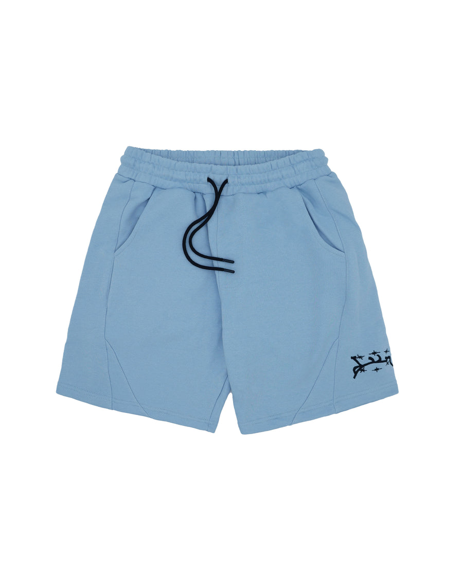 SKY BLUE CURB SHORT