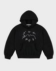 BLACK MARKER HOODIES
