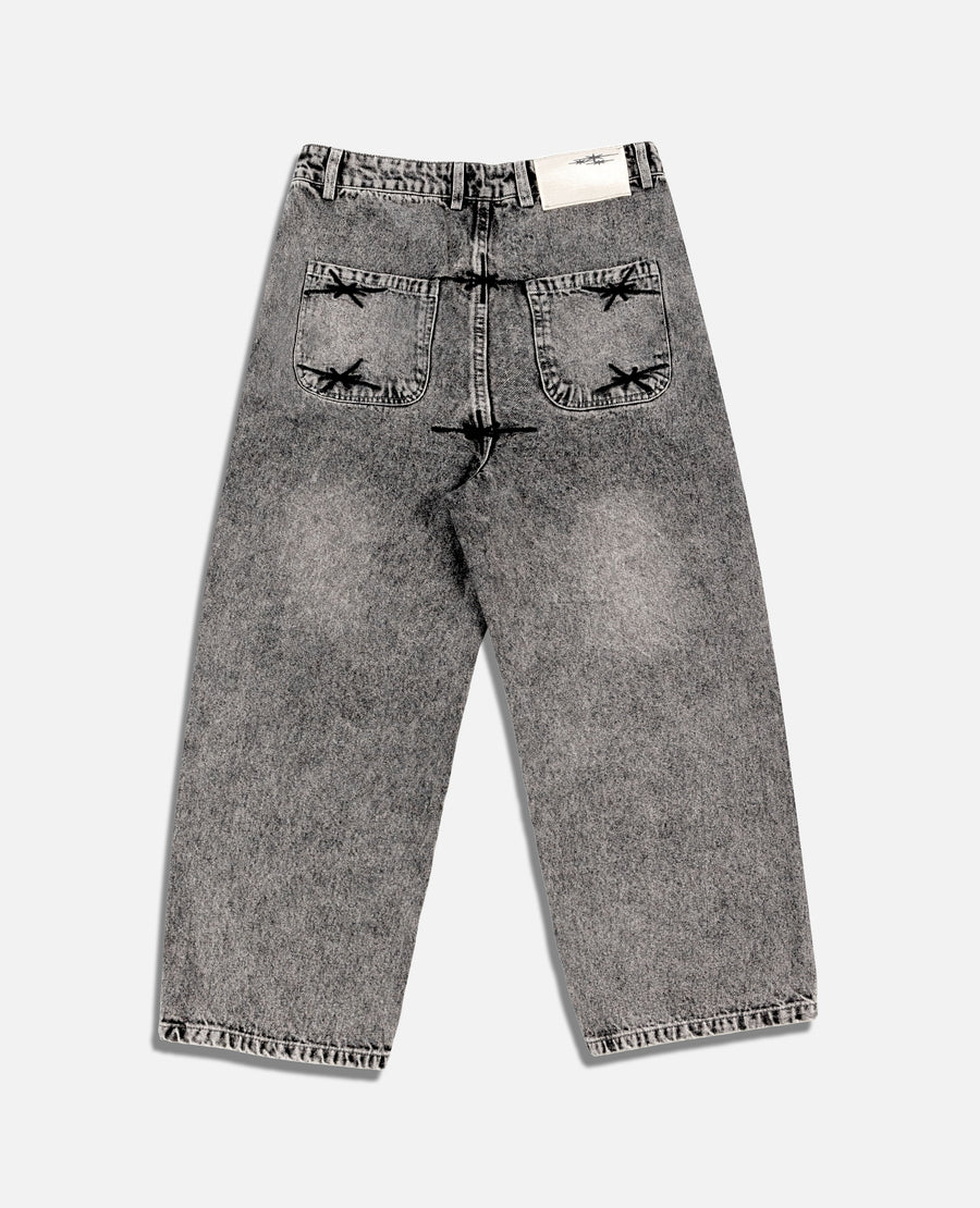 GREY STARS DENIM