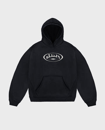 BLACK COMPASS HOODIE