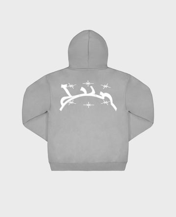 GREY CURB HOODIE