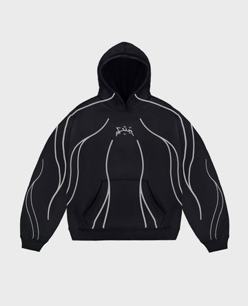 LINE DARK HOODIE