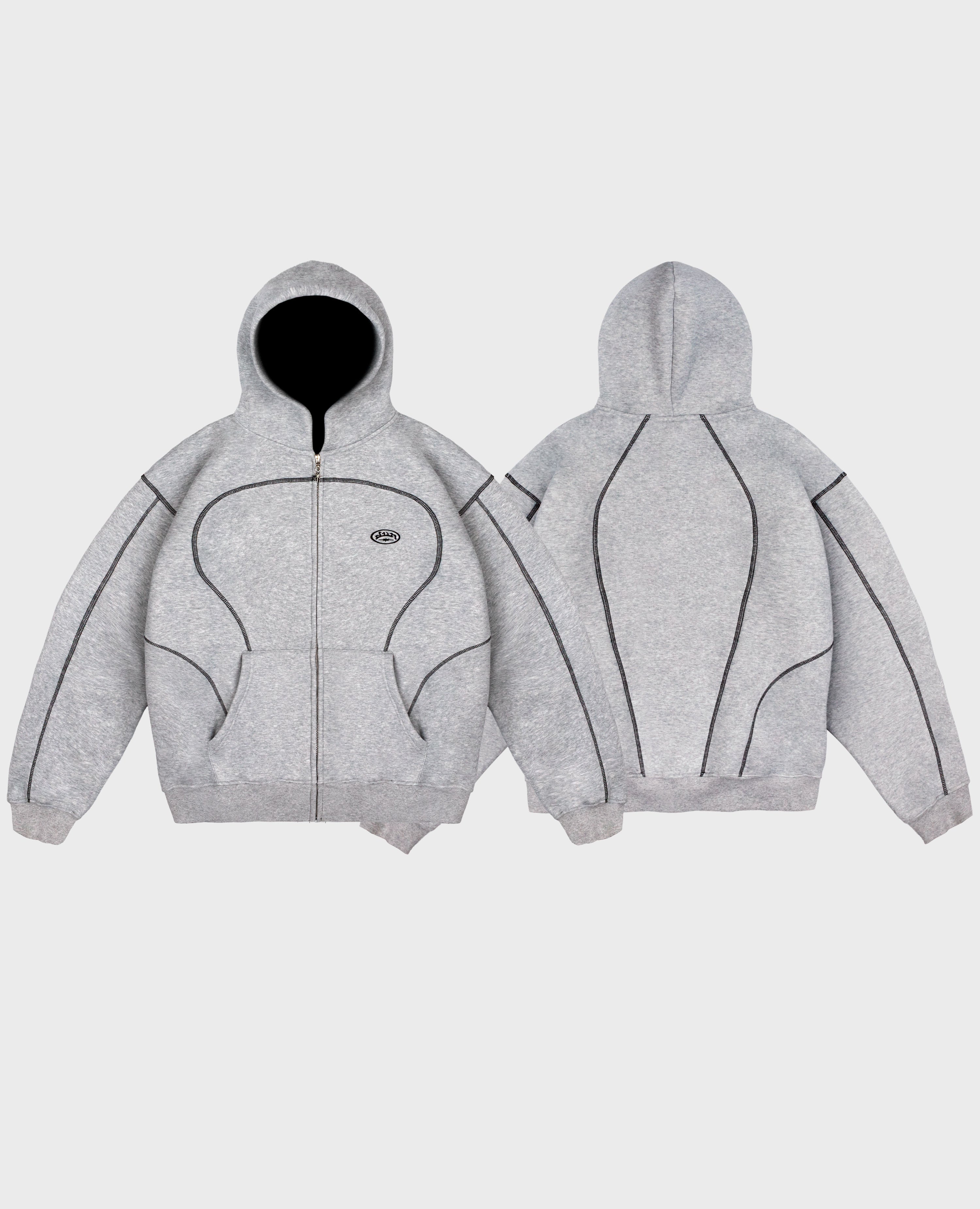 GREY LINE ZIP