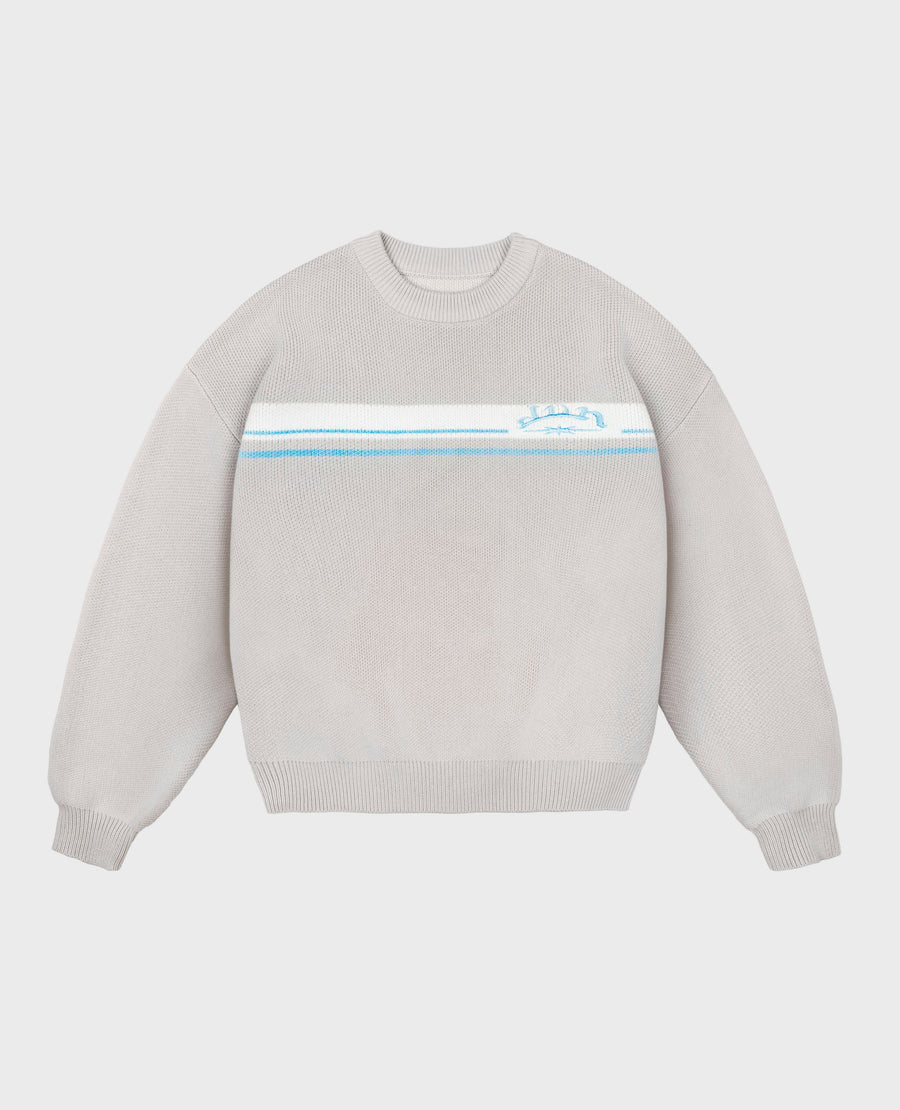 GREY LINE KNIT
