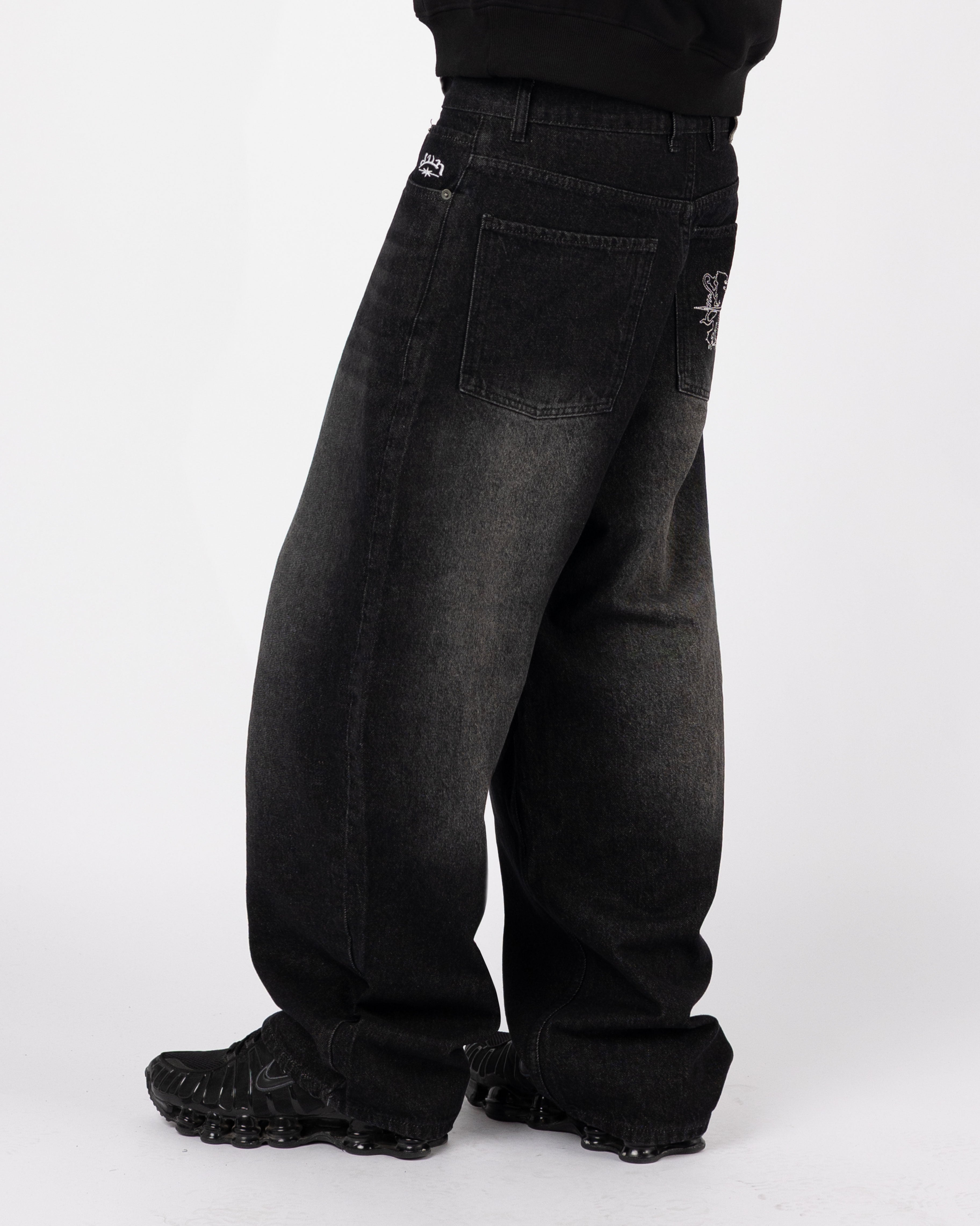 BLACK BLASON DENIM