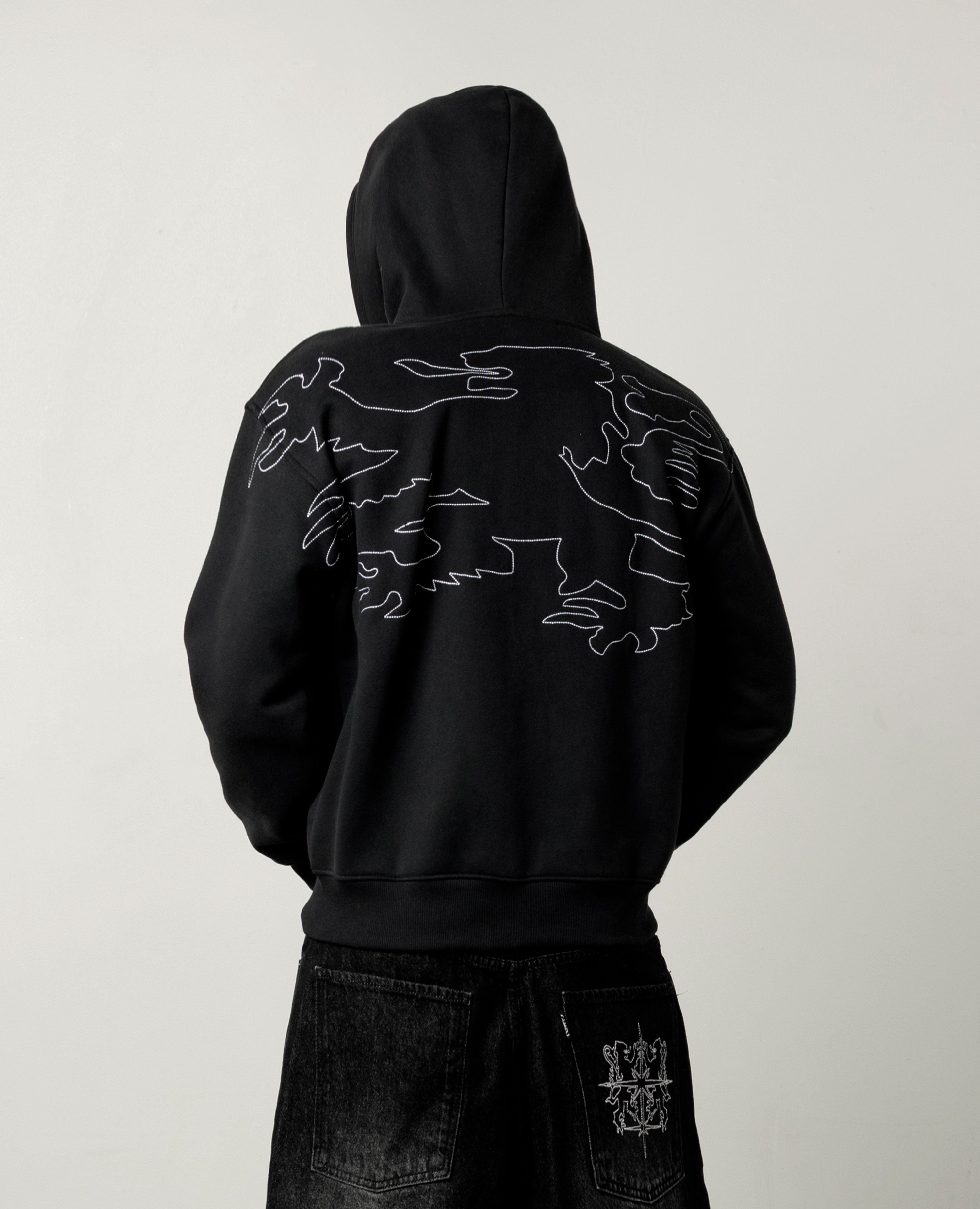 BLACK FLANDRES BLAZON ZIP