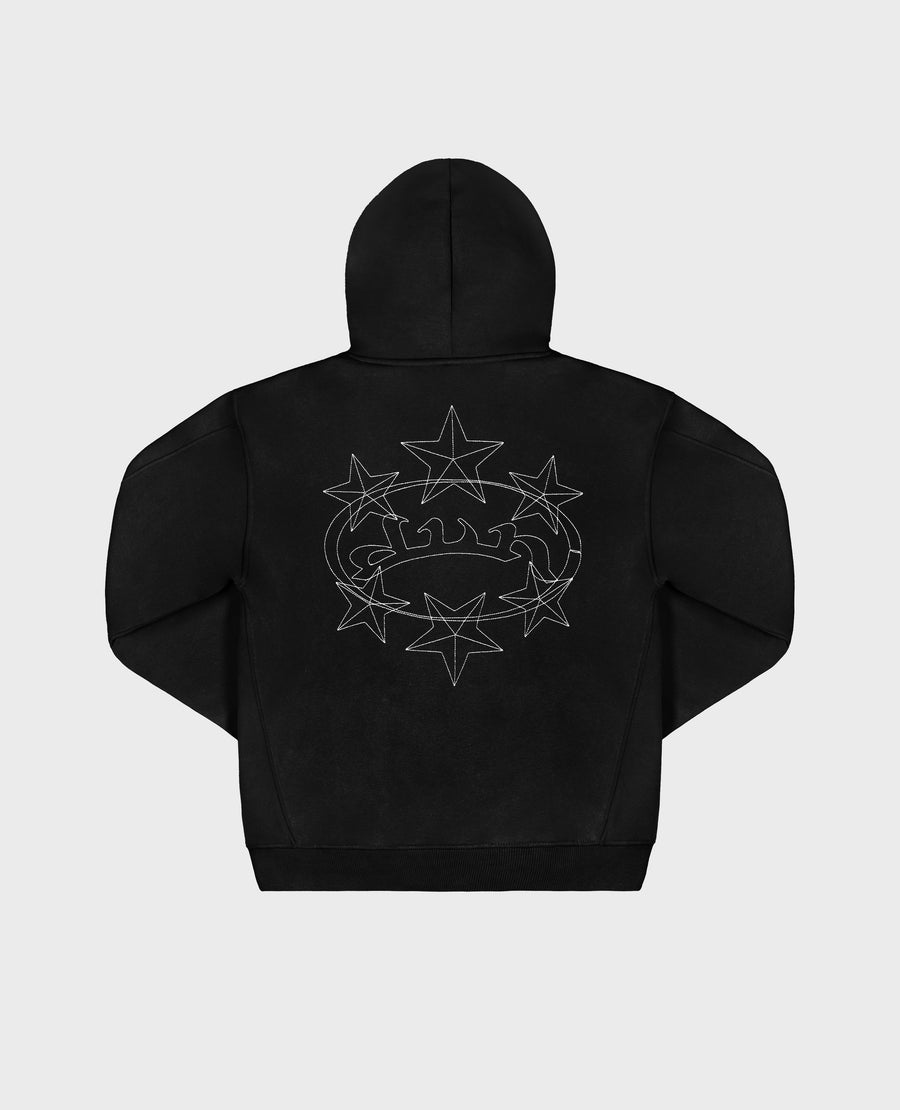 STARRY BLACK HOODIE