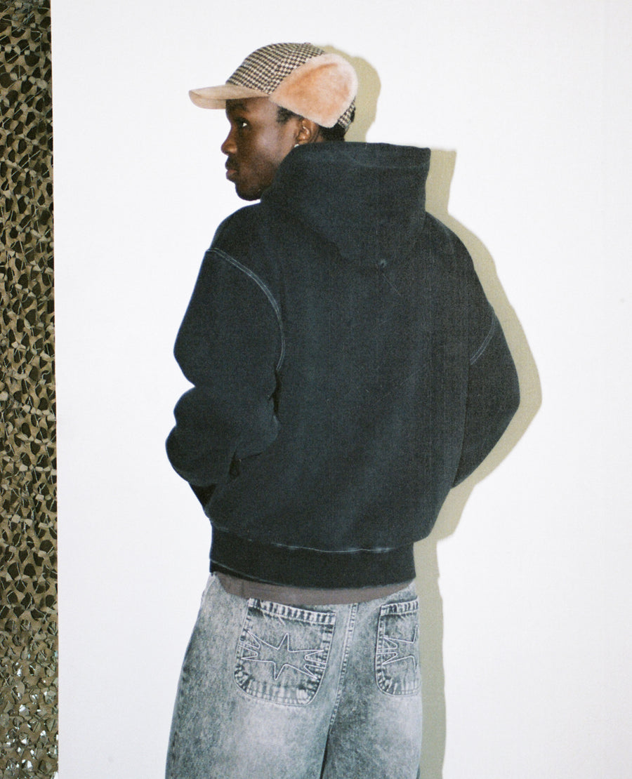 Sharp Zip DIVINBYDIVIN | Sharp Zip Hoodie - Urban Blade Cut